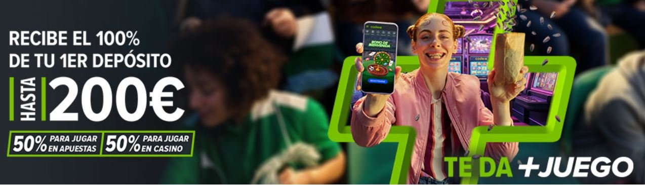 Bono de bienvenida en Codere